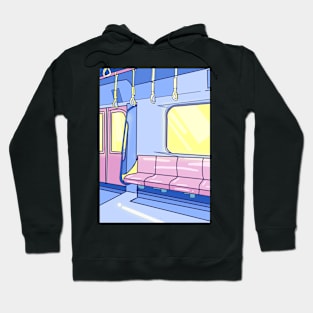 train aesthetic Hoodie